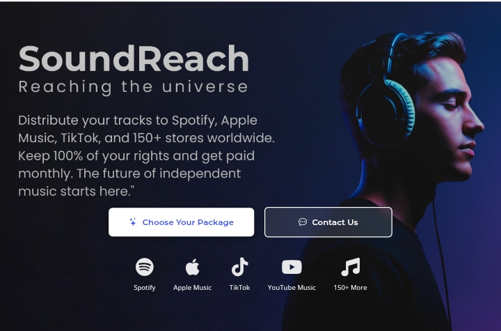 SoundReach Music Distribution Platform